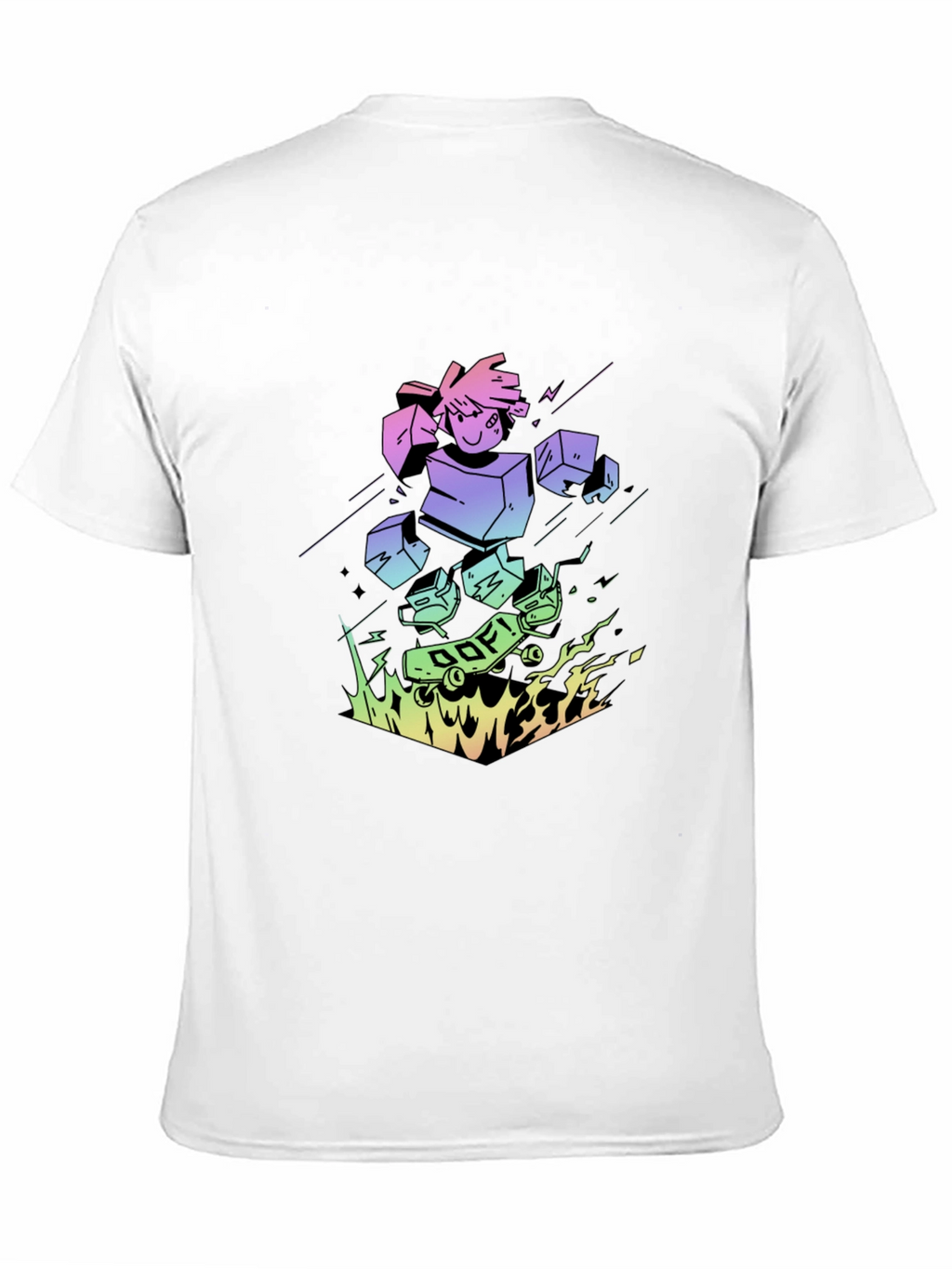 Cool Cartoon Graphic Print Tee