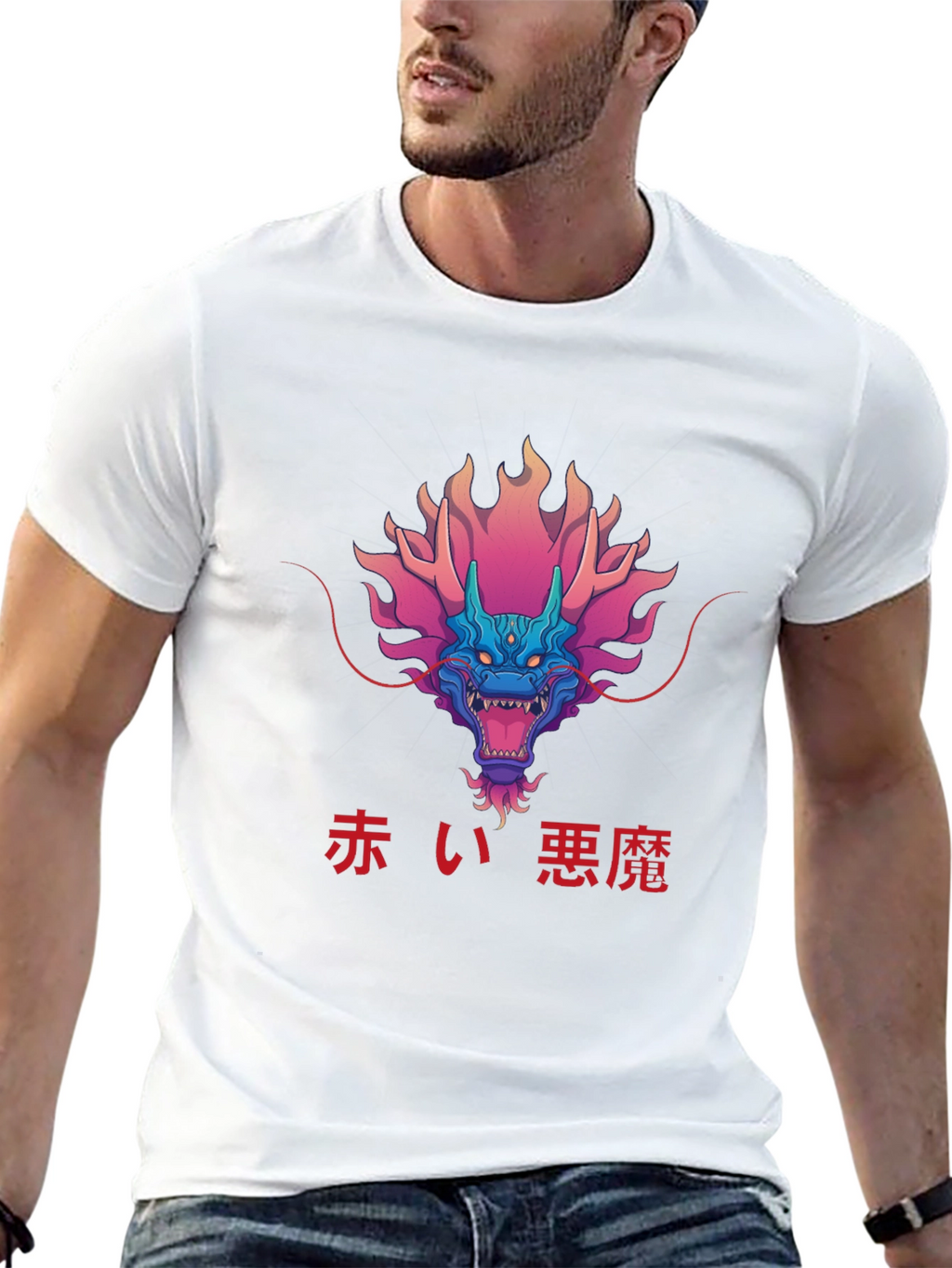 Japanese Dragon Graphic Tee