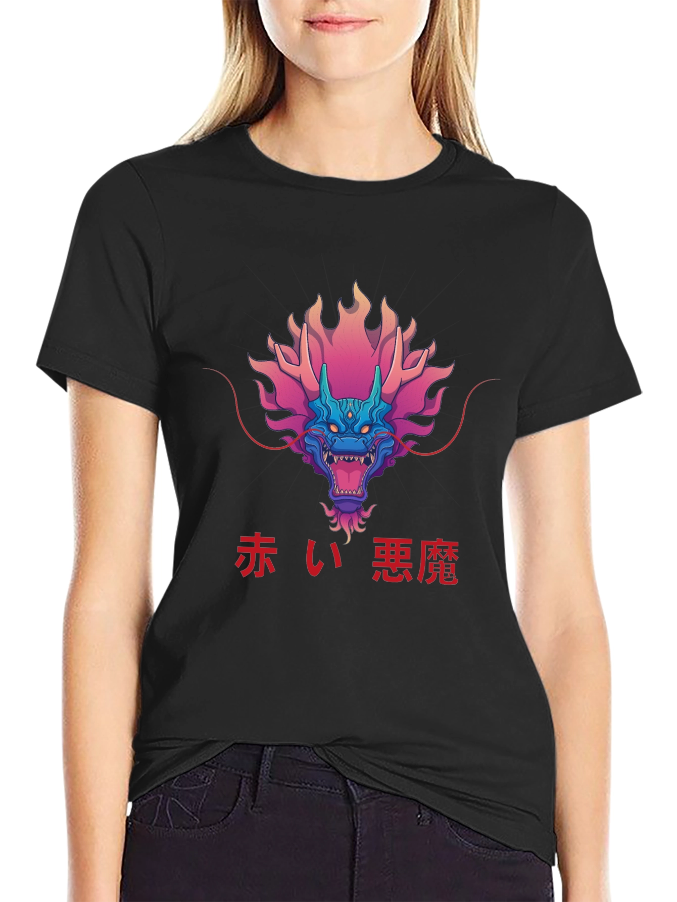 Japanese Dragon Graphic Tee