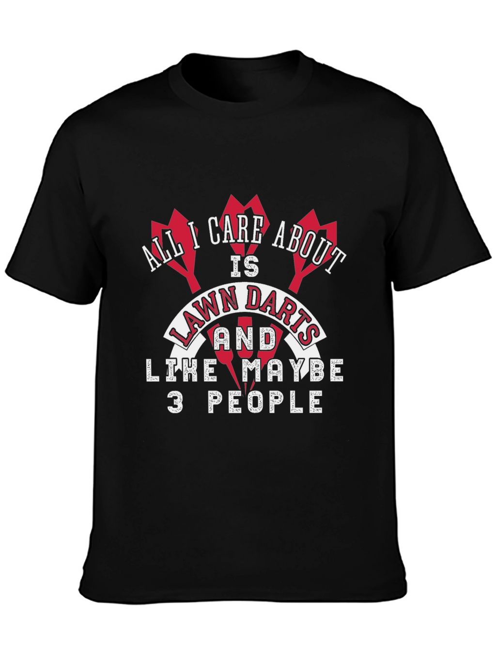 Lawn Darts Graphic Tee - Funny Novelty T-Shirt