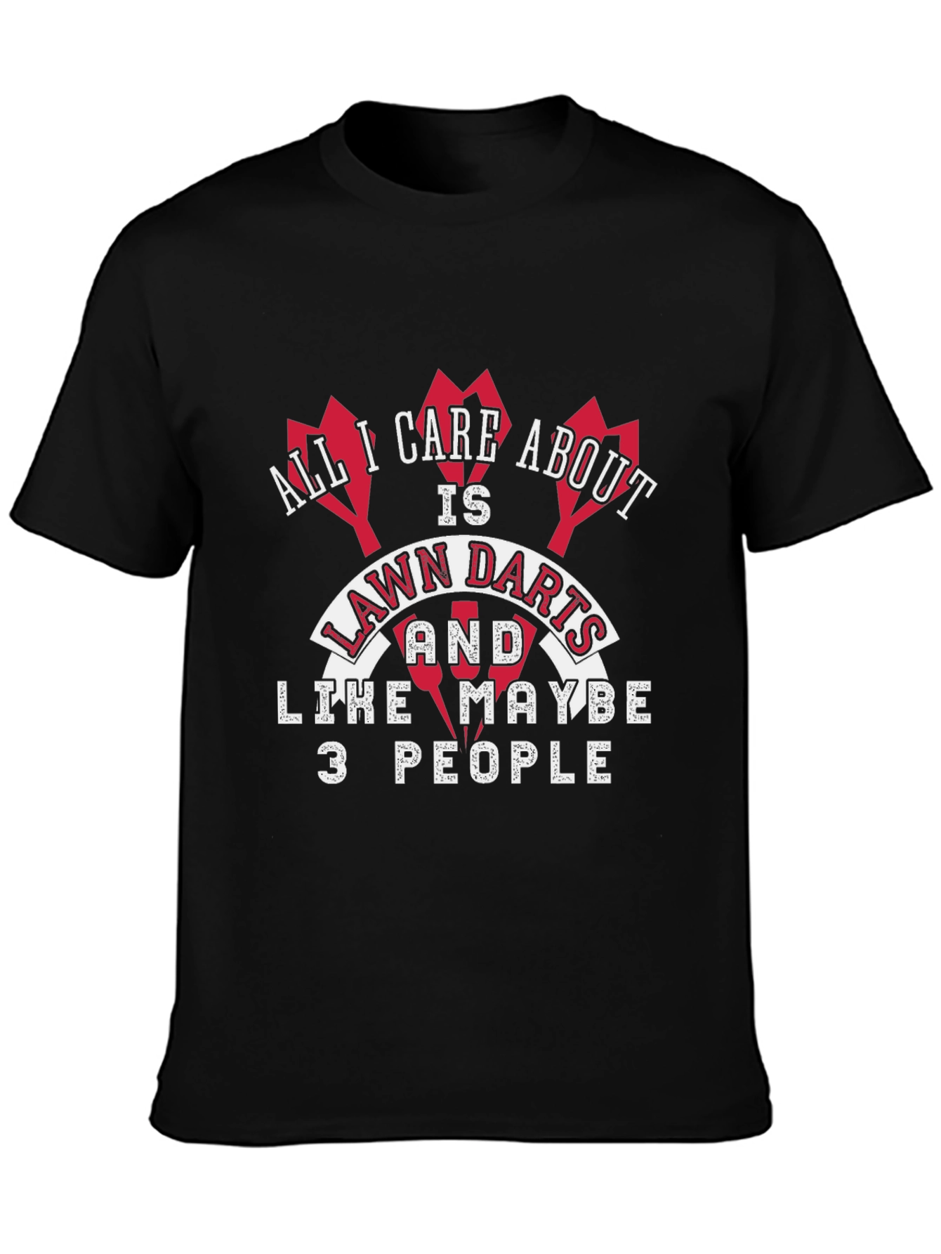 Lawn Darts Graphic Tee - Funny Novelty T-Shirt