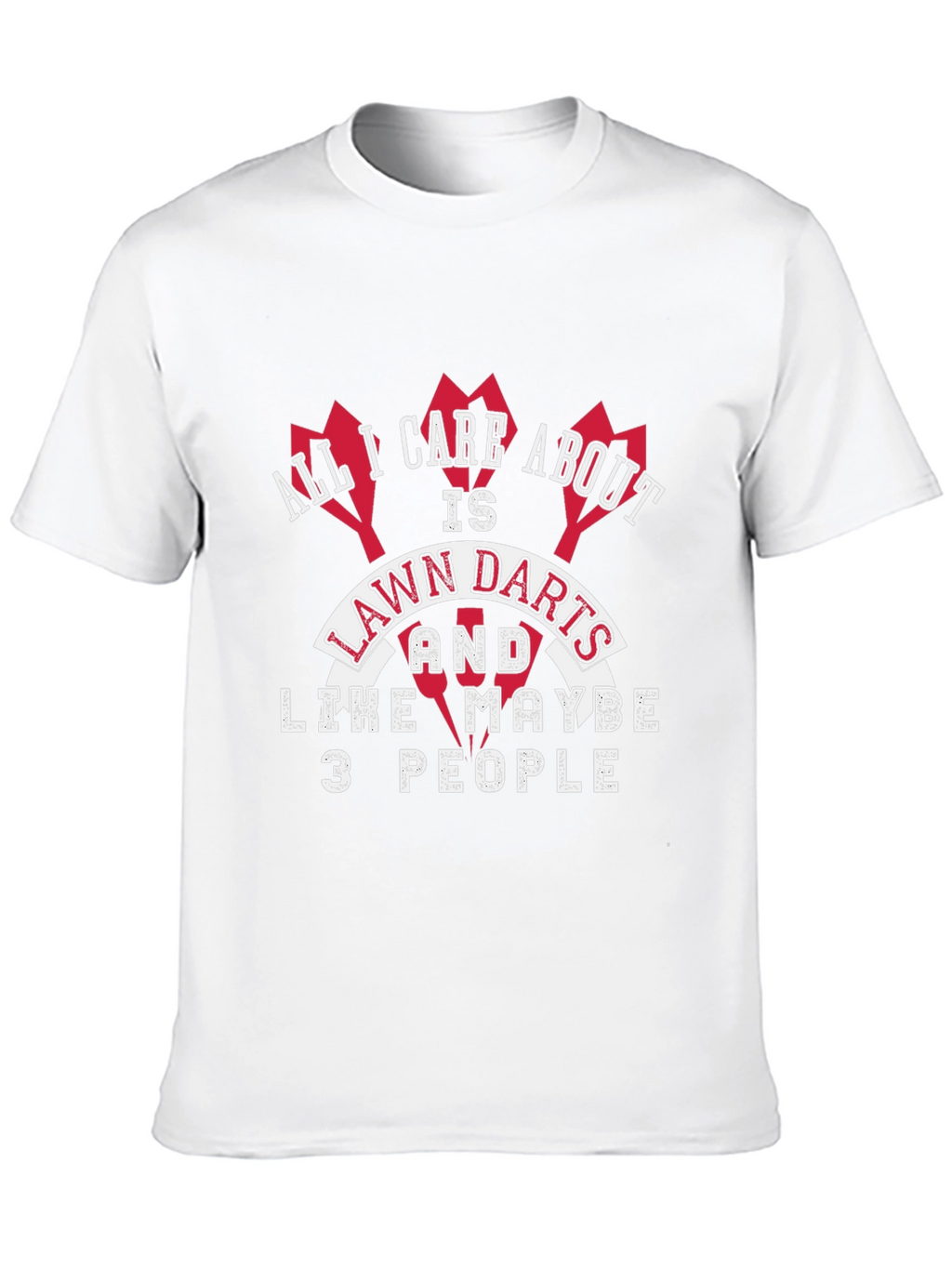 Lawn Darts Graphic Tee - Funny Novelty T-Shirt