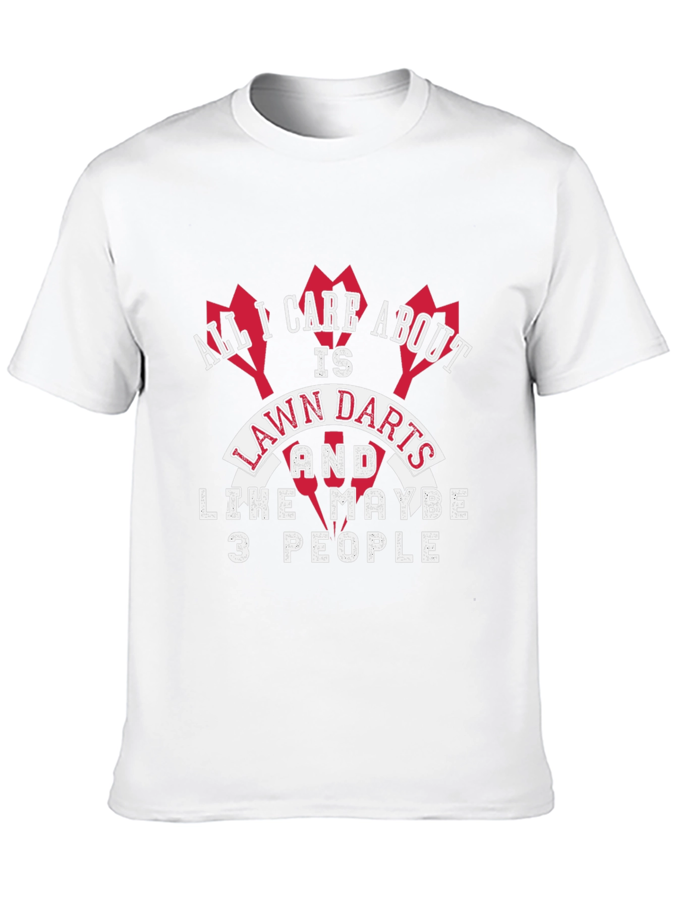 Lawn Darts Graphic Tee - Funny Novelty T-Shirt