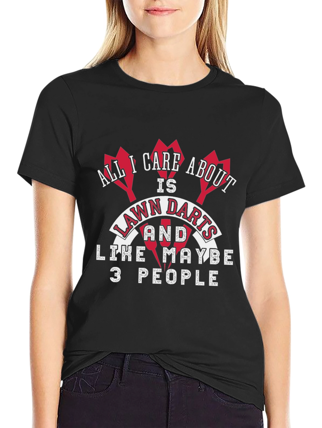 Lawn Darts Graphic Tee - Funny Novelty T-Shirt
