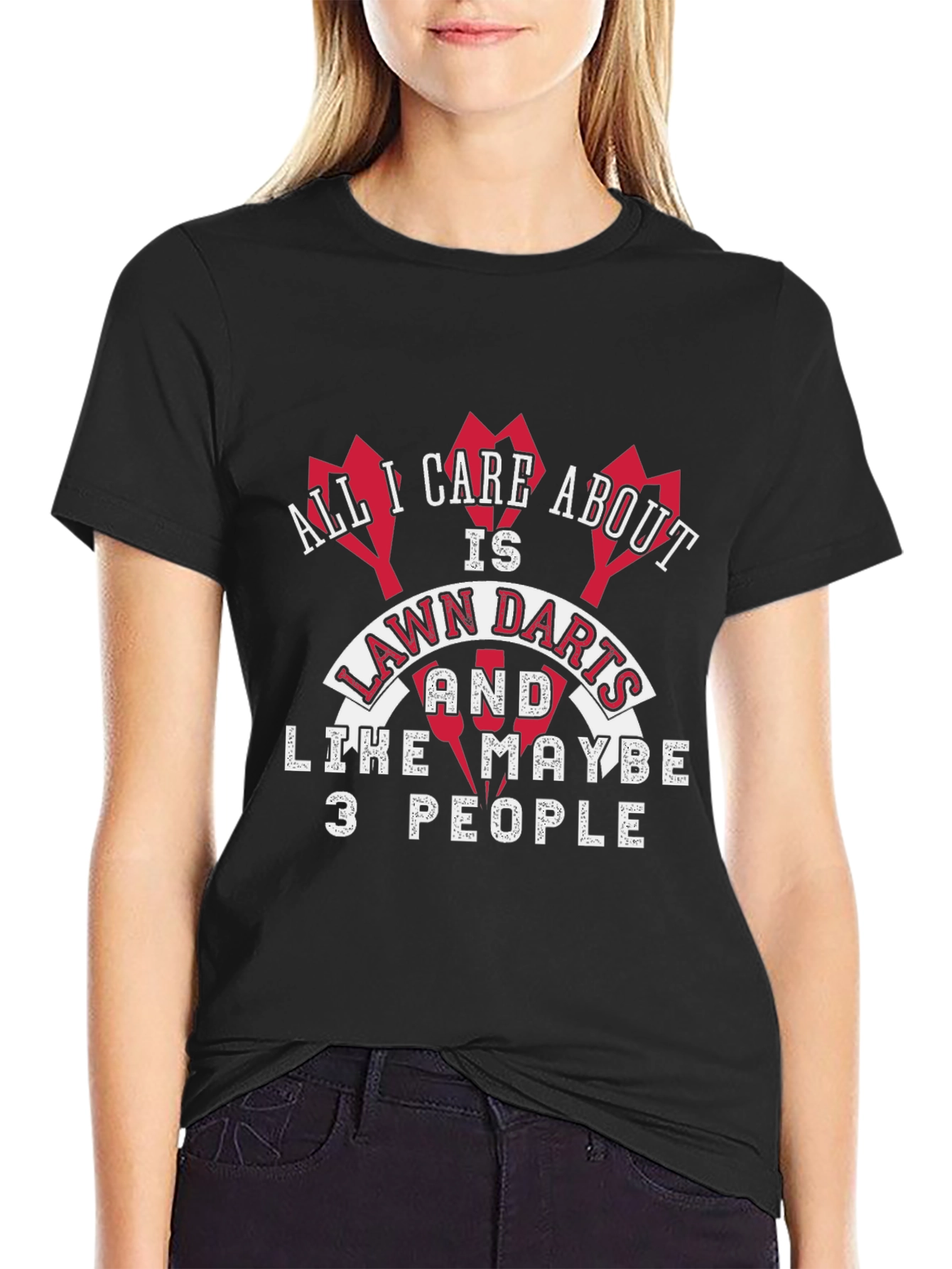 Lawn Darts Graphic Tee - Funny Novelty T-Shirt