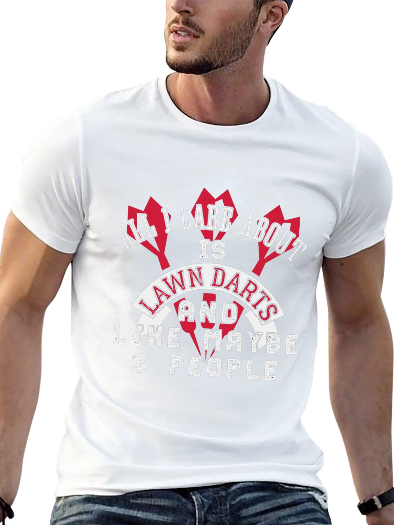 Lawn Darts Graphic Tee - Funny Novelty T-Shirt
