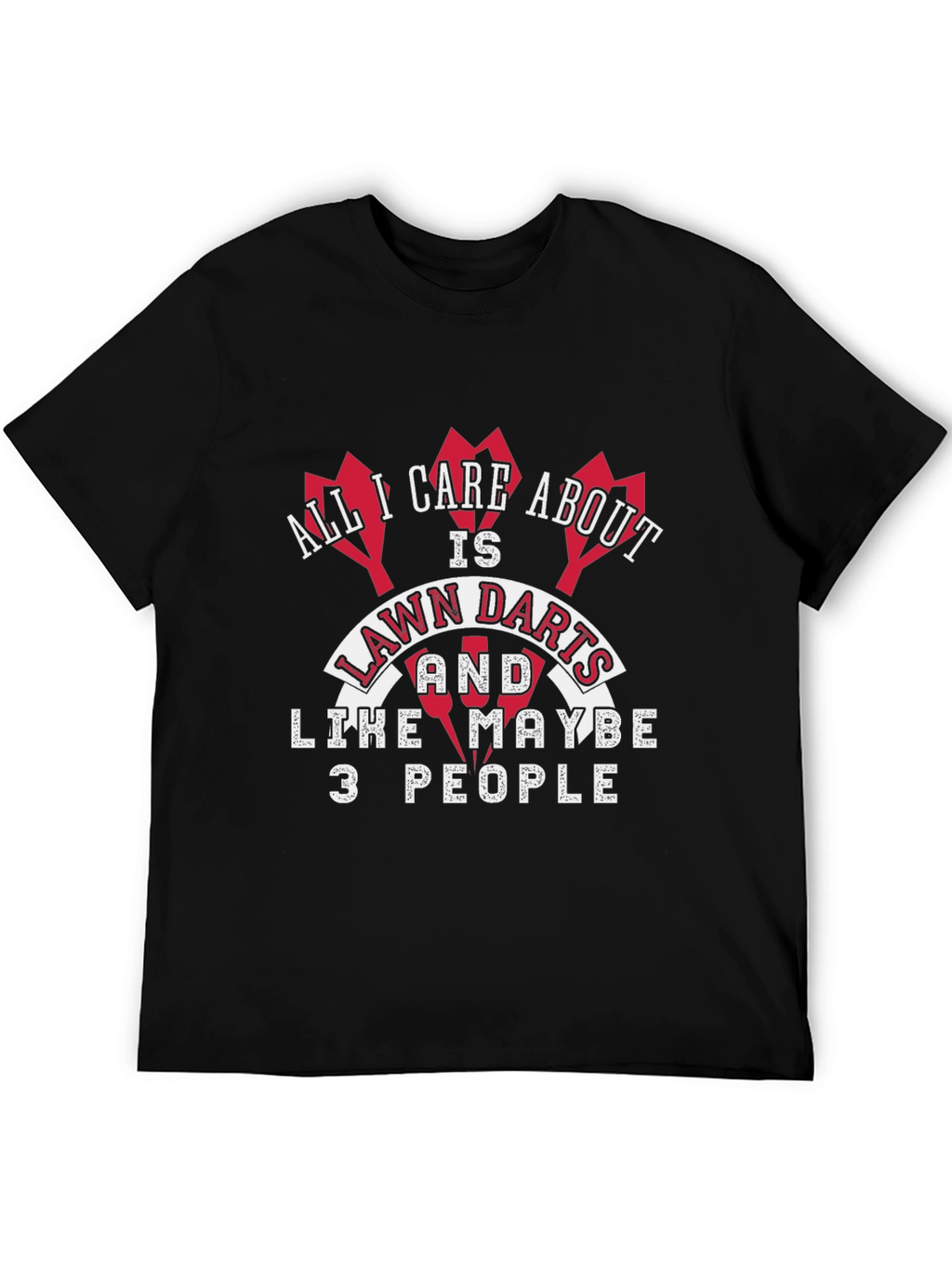 Lawn Darts Graphic Tee - Funny Novelty T-Shirt