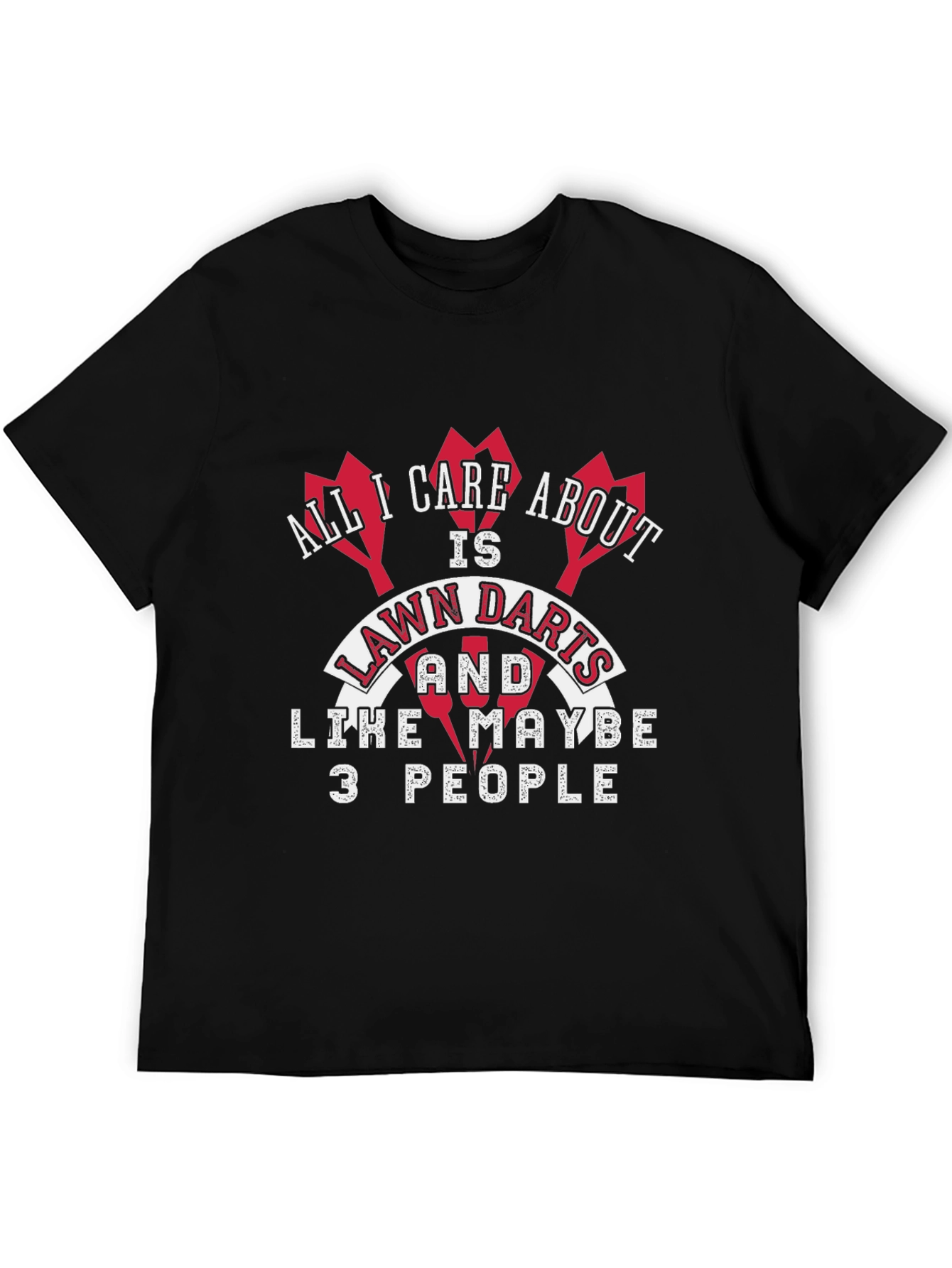 Lawn Darts Graphic Tee - Funny Novelty T-Shirt