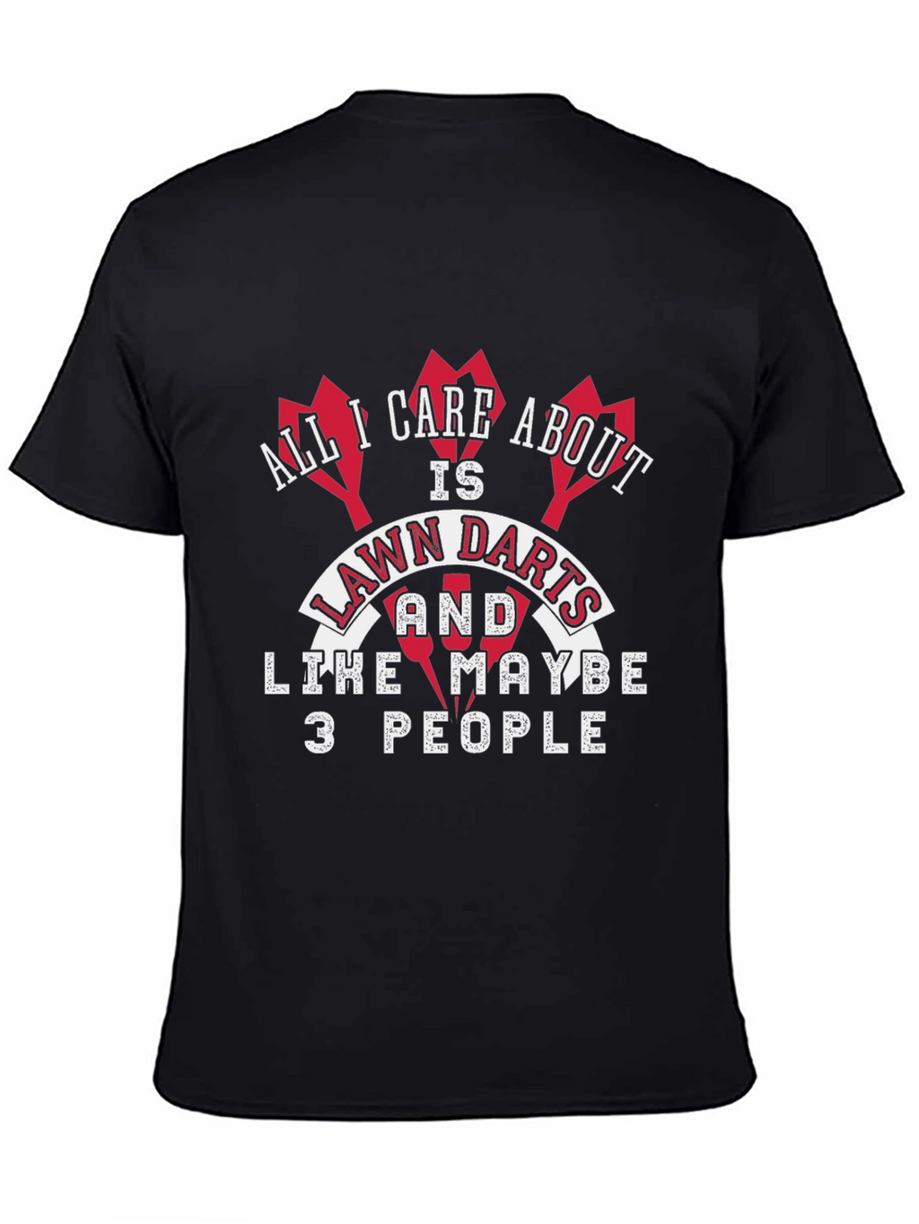 Lawn Darts Graphic Tee - Funny Novelty T-Shirt