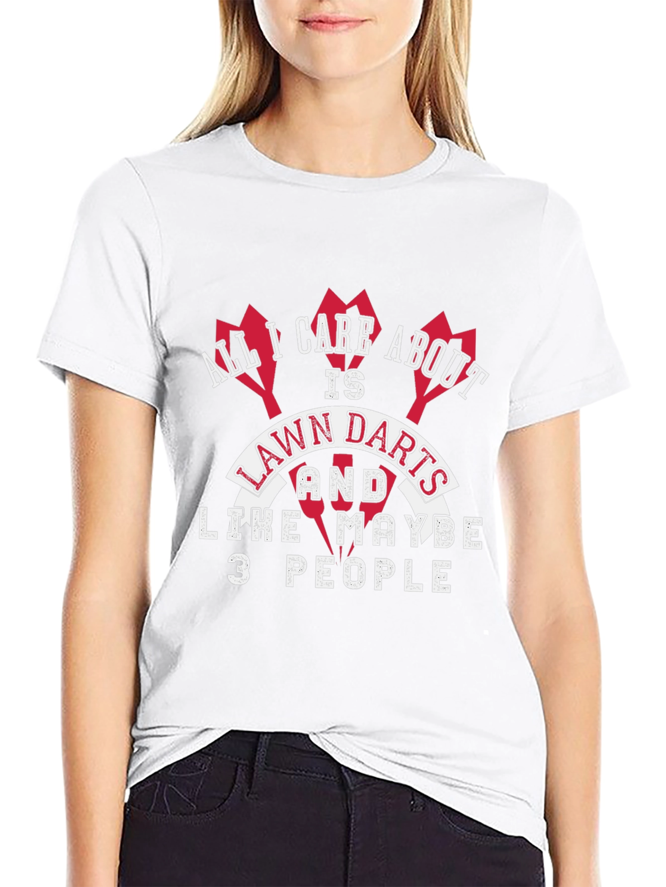 Lawn Darts Graphic Tee - Funny Novelty T-Shirt