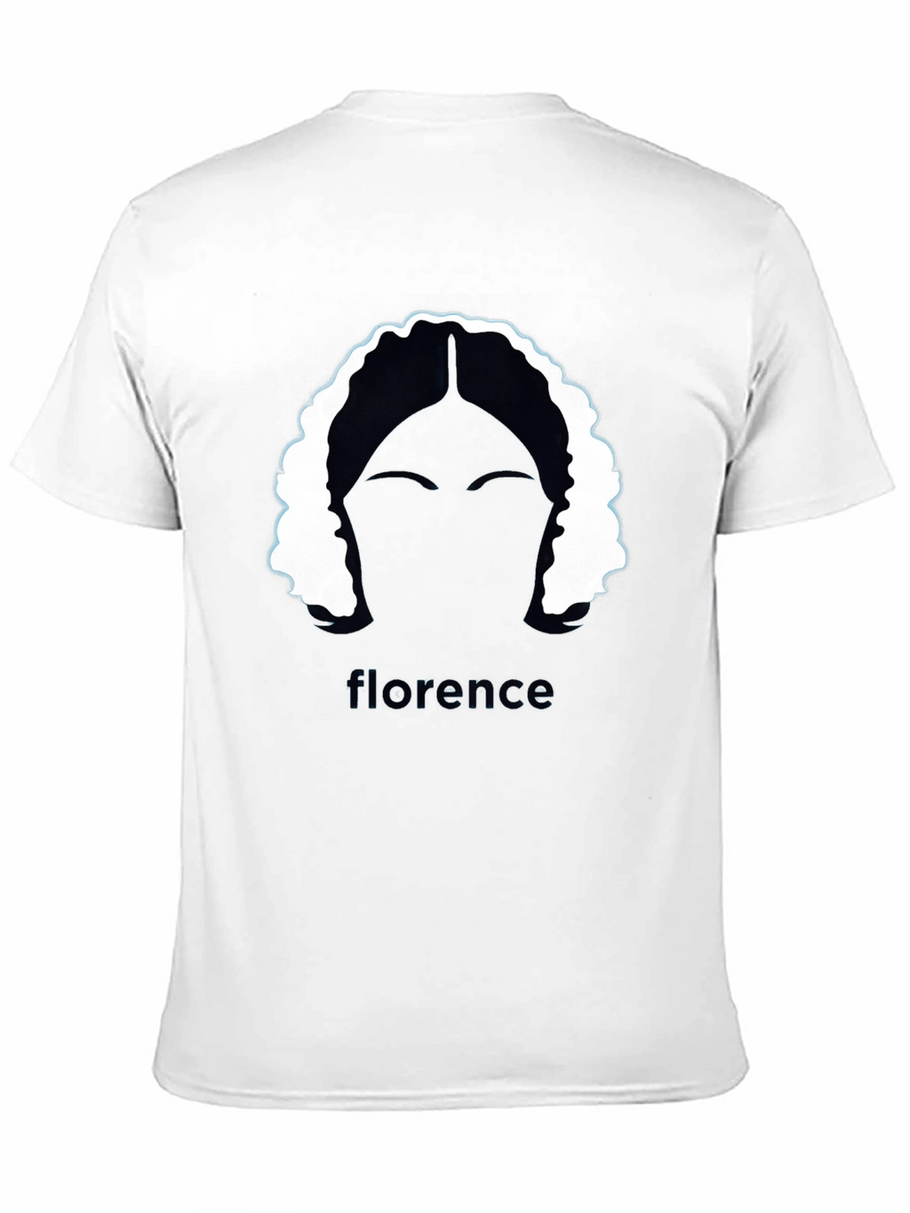 Florence Graphic Tee - Stylish Black T-Shirt