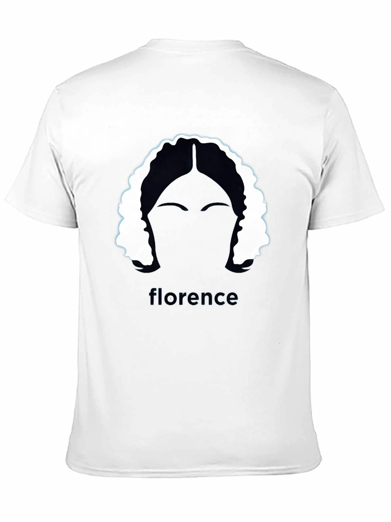 Florence Graphic Tee - Stylish Black T-Shirt