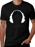 Florence Graphic Tee - Stylish Black T-Shirt