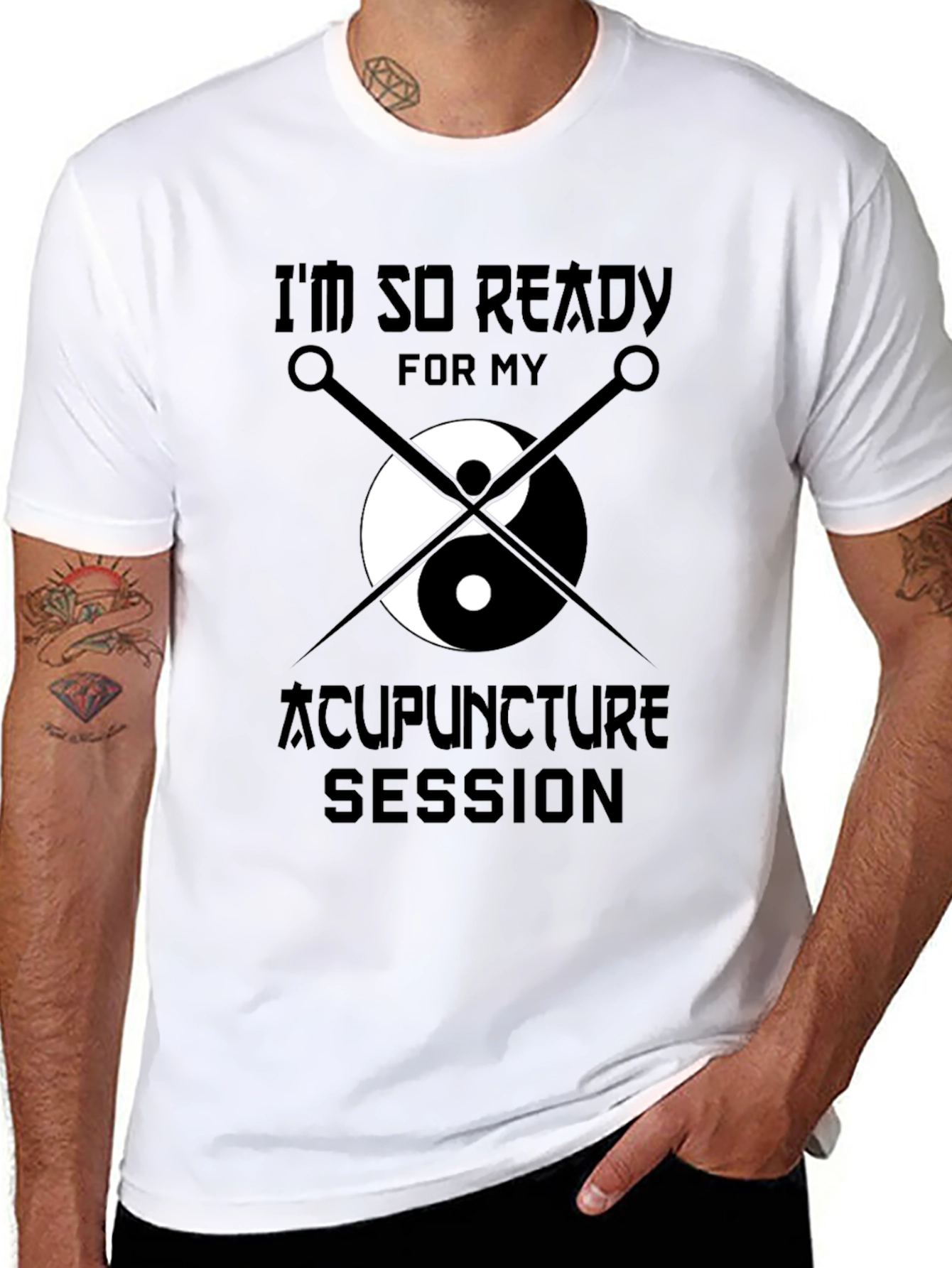 Acupuncture Session Graphic T-Shirt