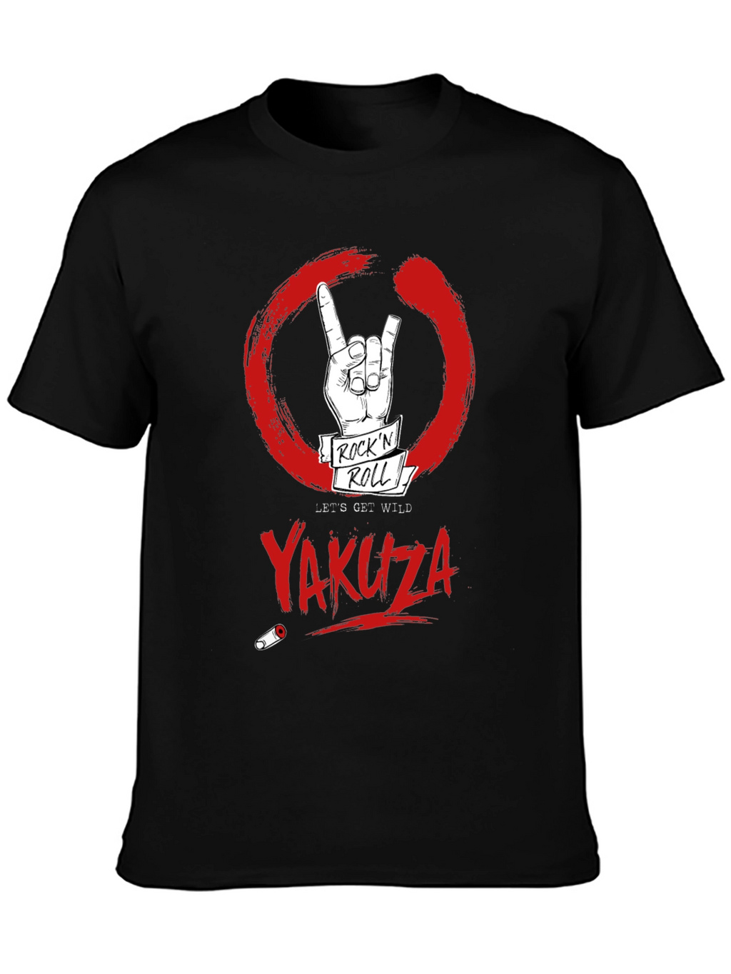 Yakuza Rockn Roll T-Shirt - Lets Get Wild