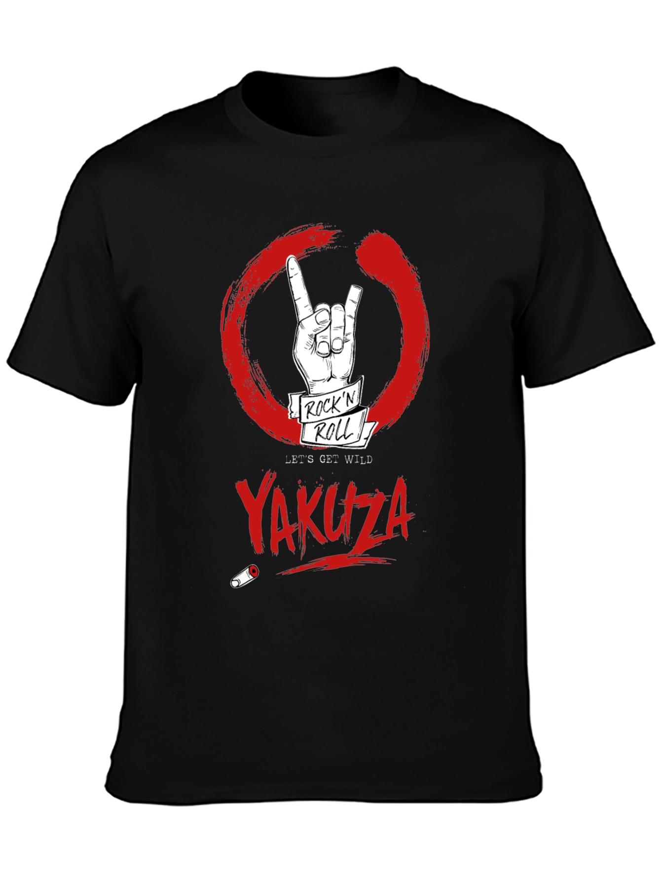 Yakuza Rockn Roll T-Shirt - Lets Get Wild