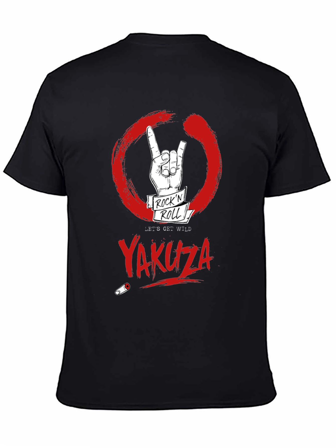 Yakuza Rockn Roll T-Shirt - Lets Get Wild