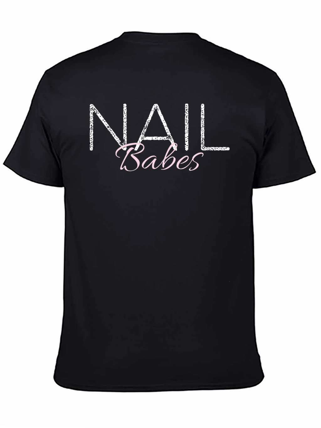 Nail Babes Graphic Tee - Black Cotton T-Shirt