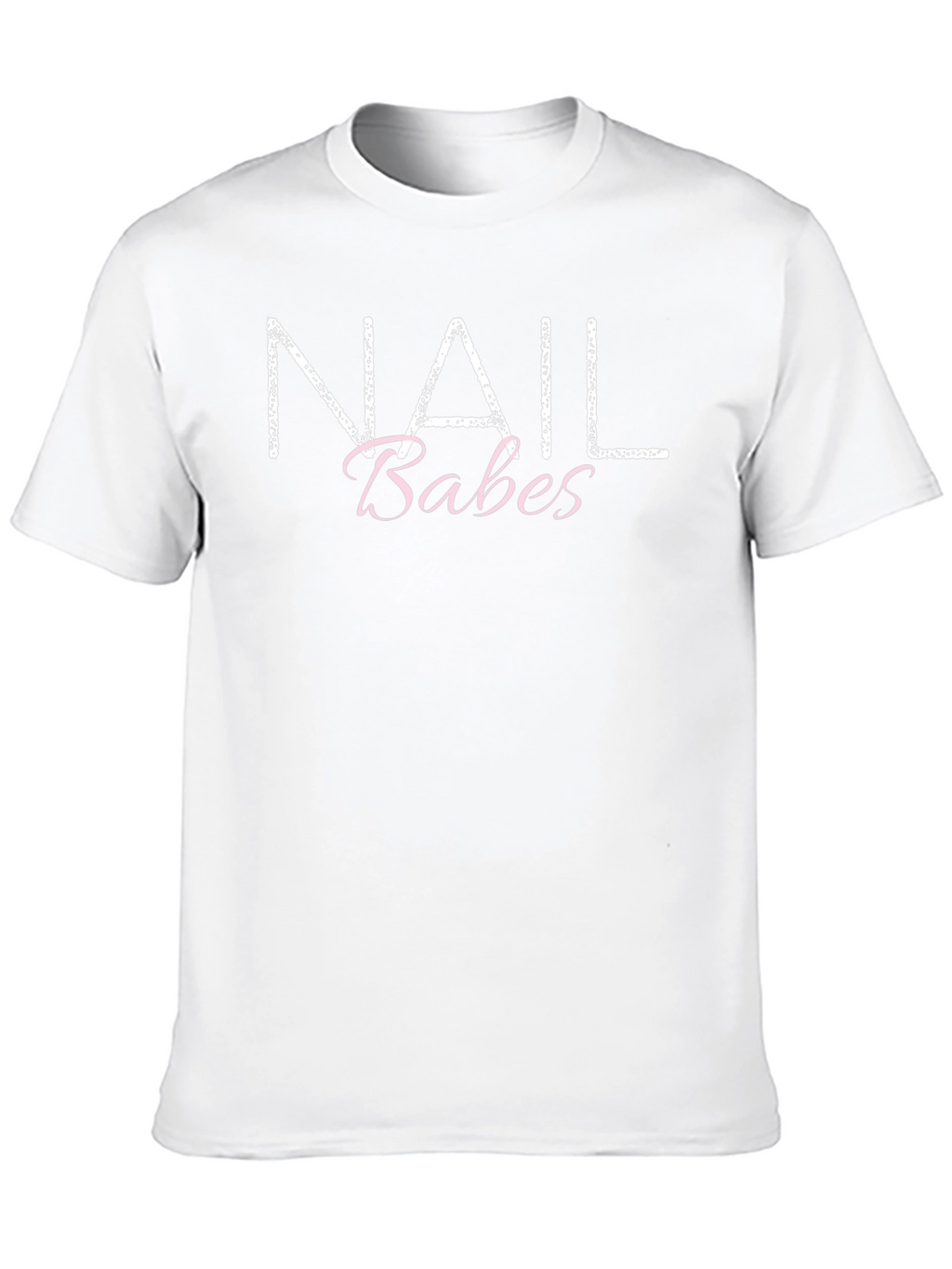 Nail Babes Graphic Tee - Black Cotton T-Shirt
