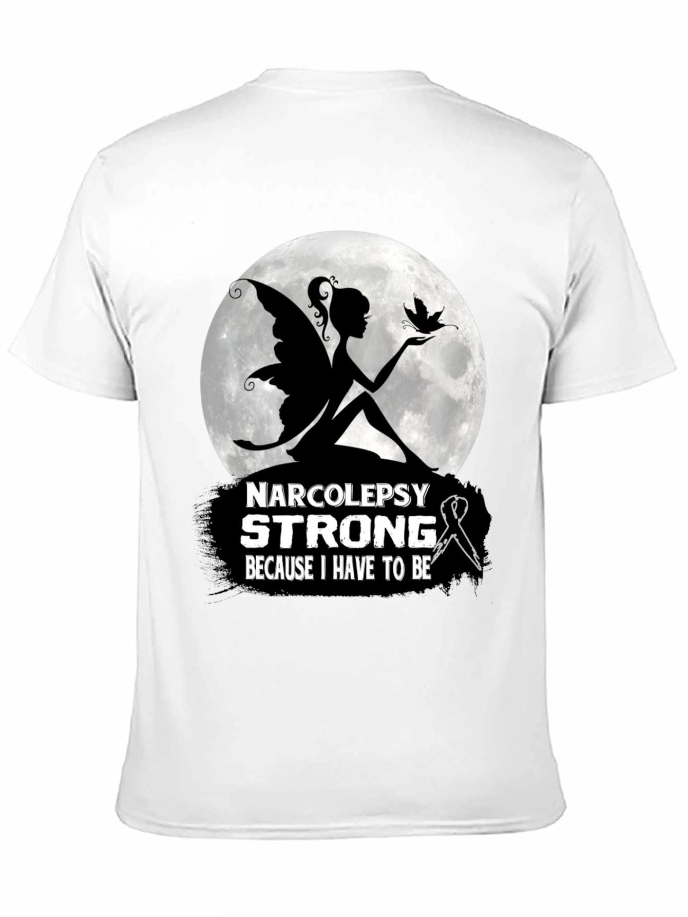 Narcolepsy Strong T-Shirt Fairy Silhouette