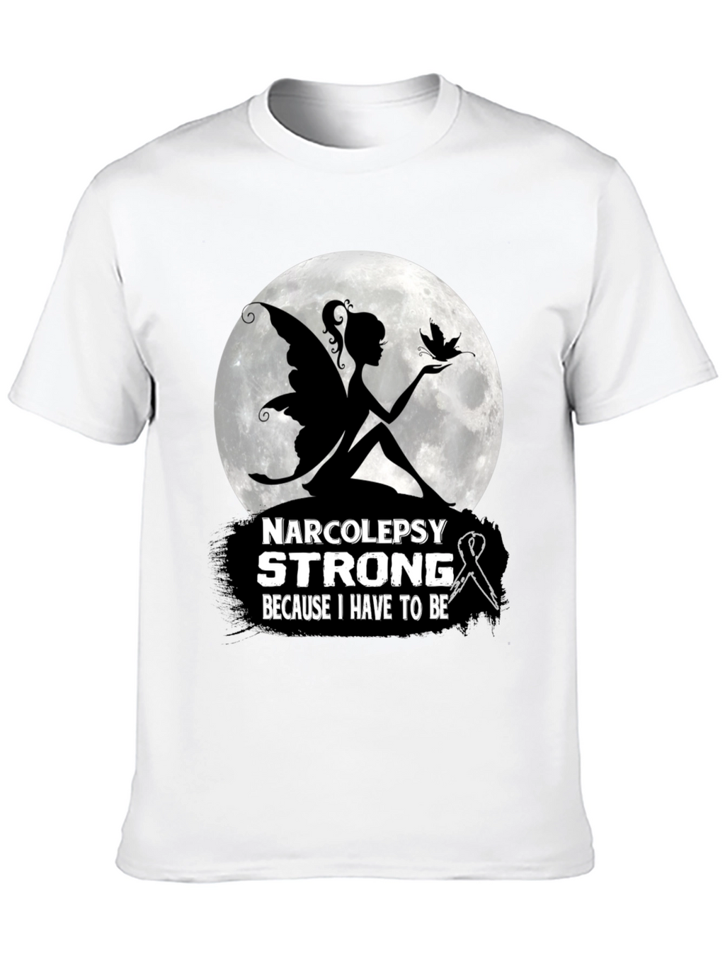 Narcolepsy Strong T-Shirt Fairy Silhouette