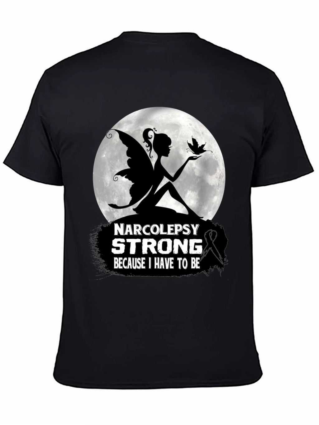 Narcolepsy Strong T-Shirt Fairy Silhouette