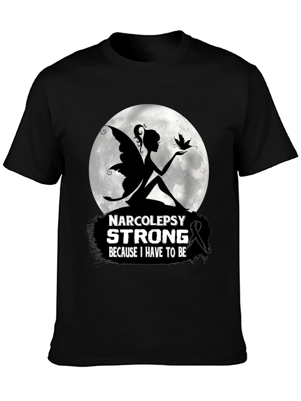 Narcolepsy Strong T-Shirt Fairy Silhouette
