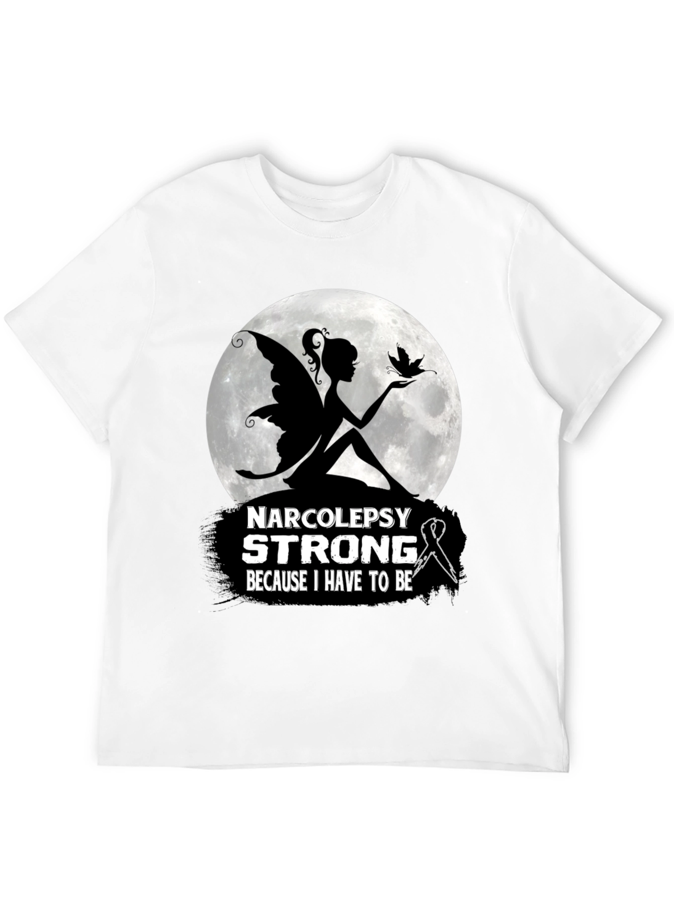 Narcolepsy Strong T-Shirt Fairy Silhouette