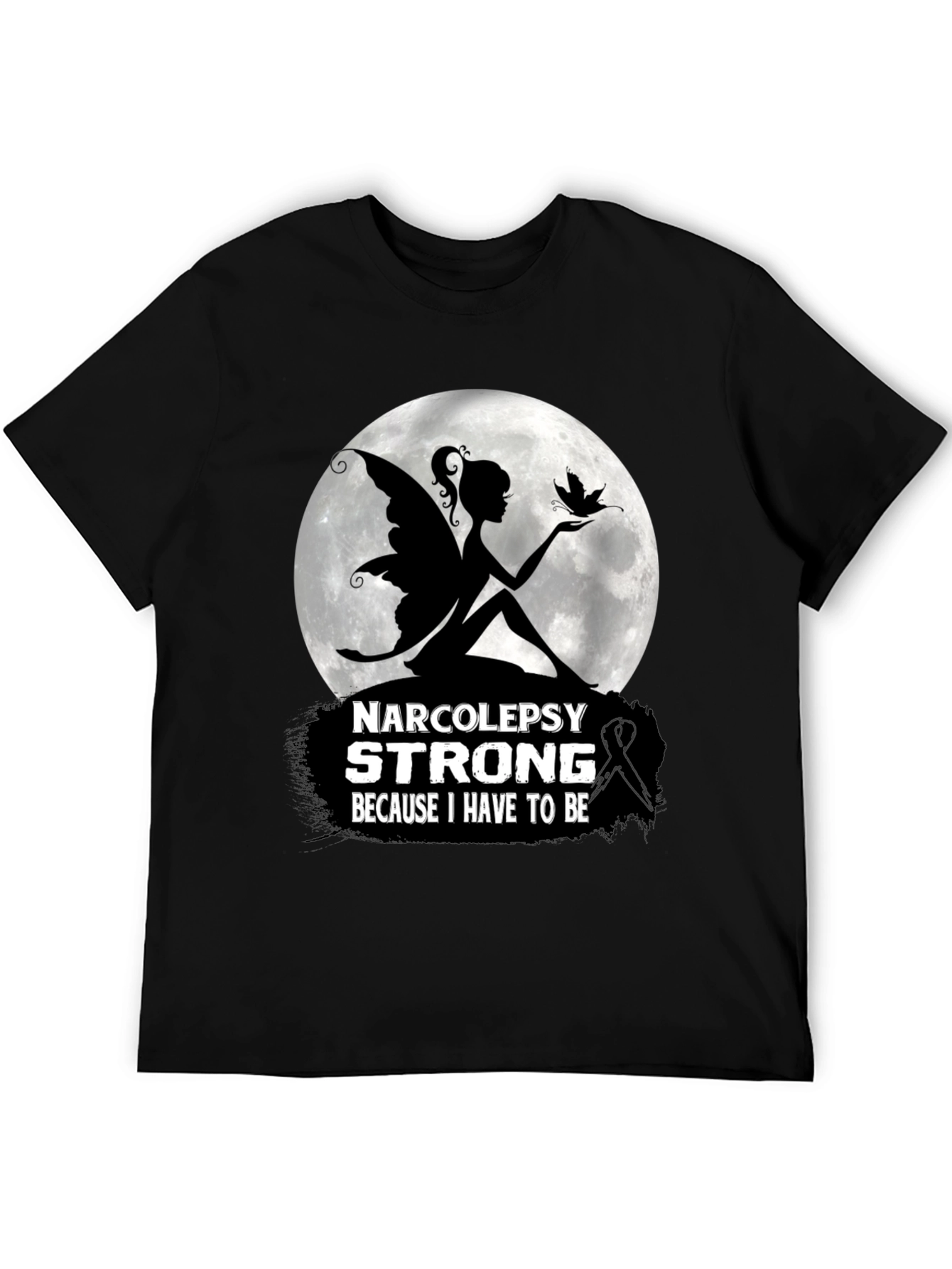 Narcolepsy Strong T-Shirt Fairy Silhouette