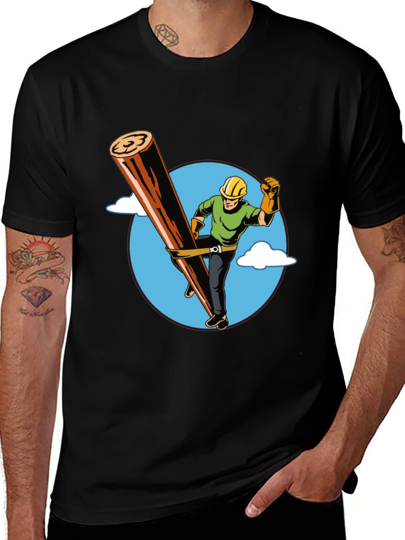 Lineman T-Shirt - Power Worker Tee