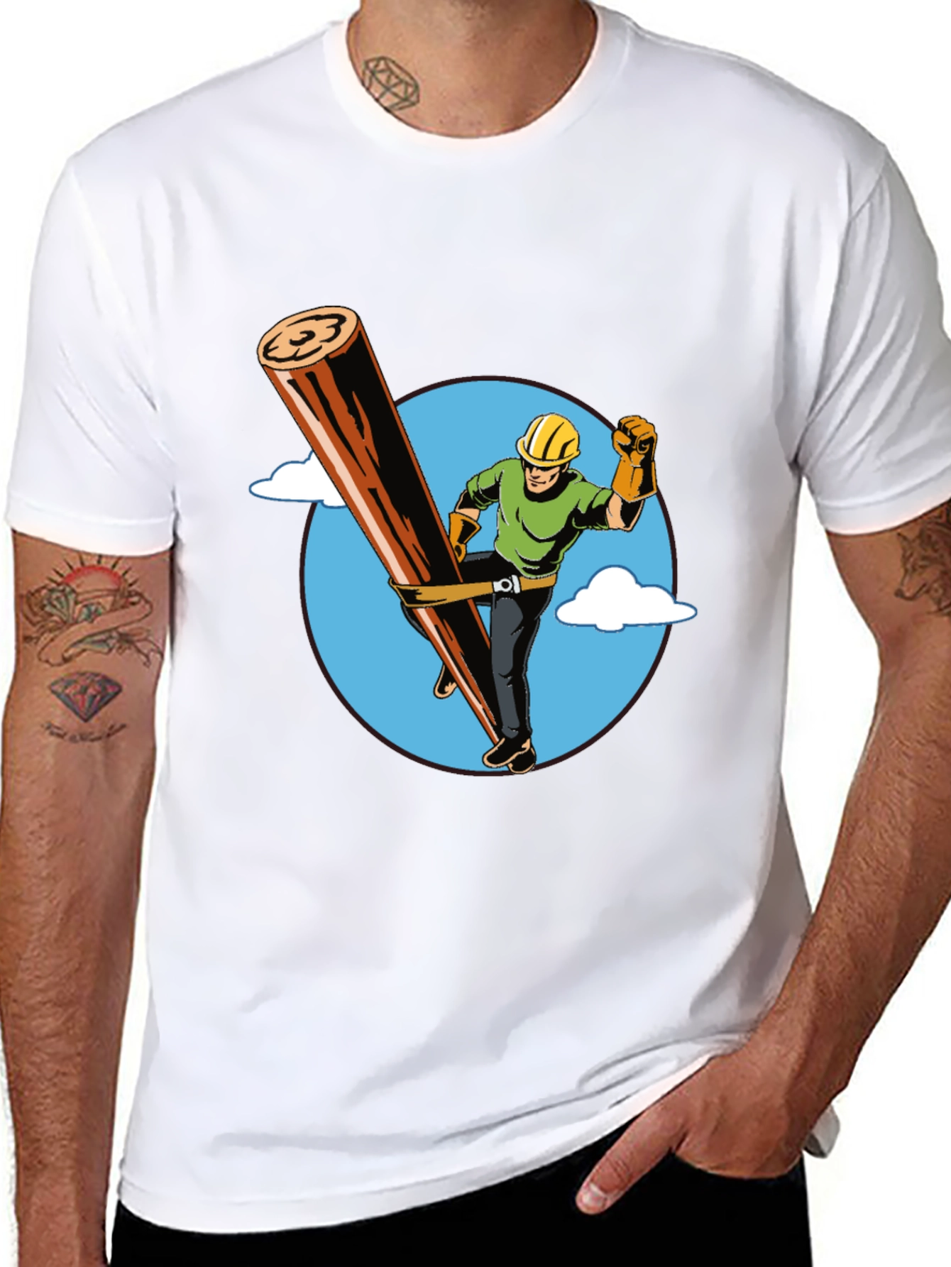 Lineman T-Shirt - Power Worker Tee