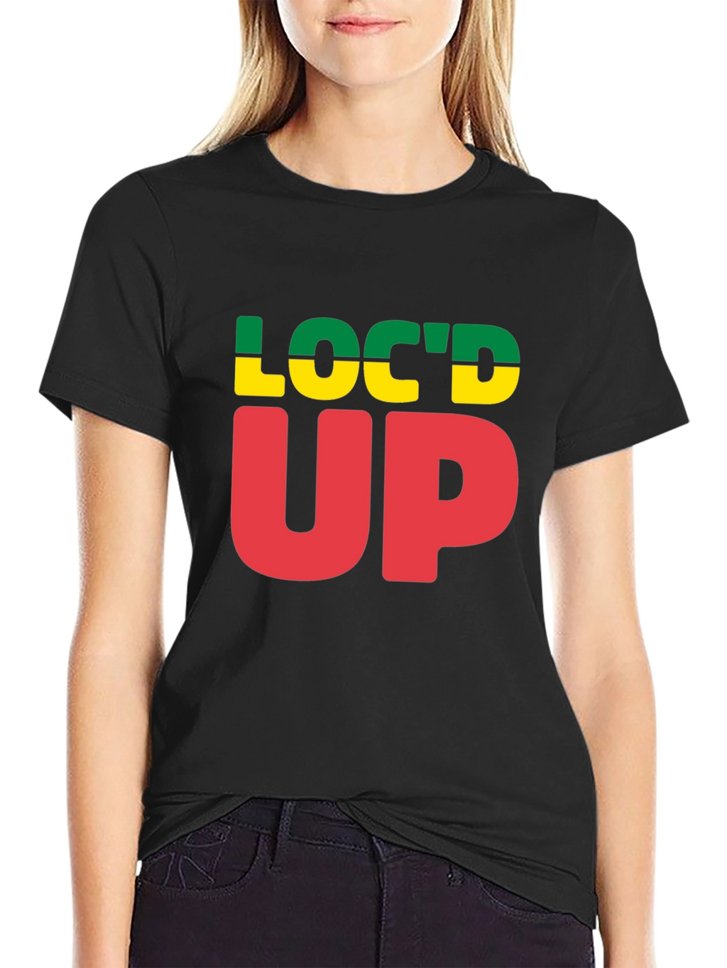 Locd Up Graphic Tee - Black T-Shirt