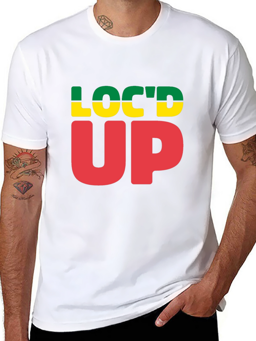 Locd Up Graphic Tee - Black T-Shirt