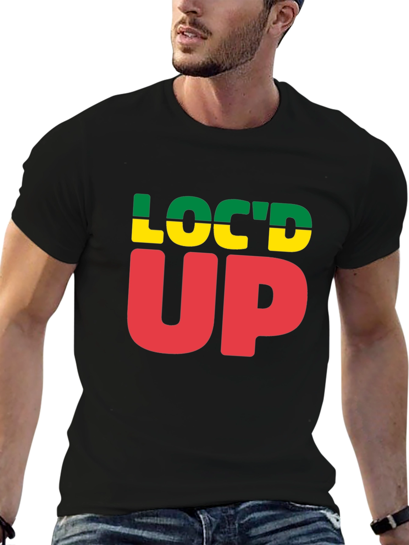 Locd Up Graphic Tee - Black T-Shirt