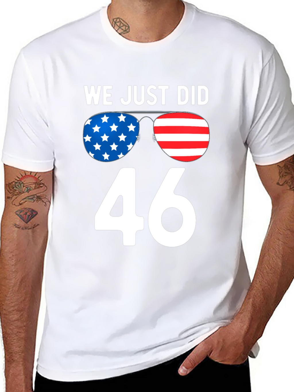 We Just Did 46 T-Shirt Patriotic Design