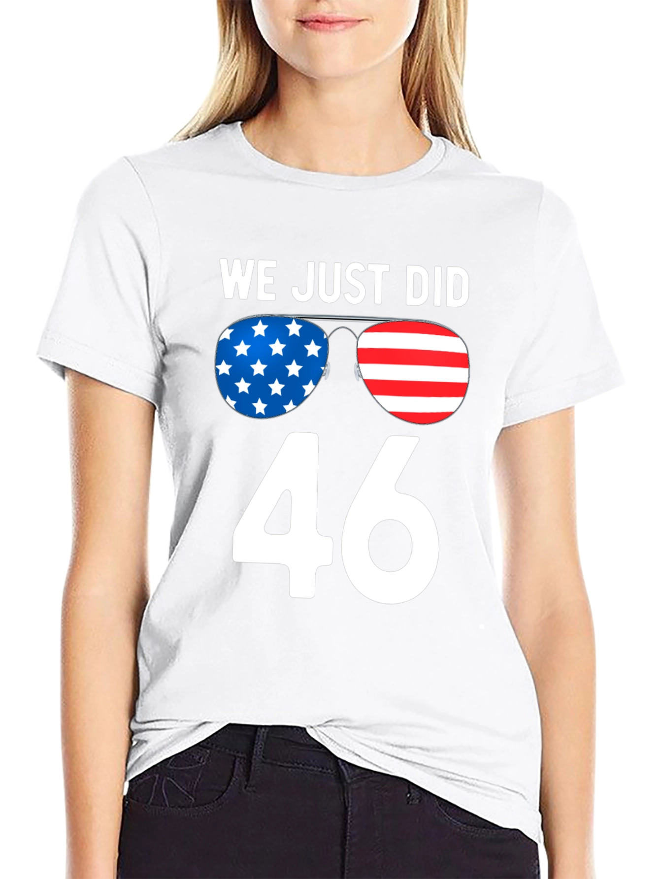 We Just Did 46 T-Shirt Patriotic Design