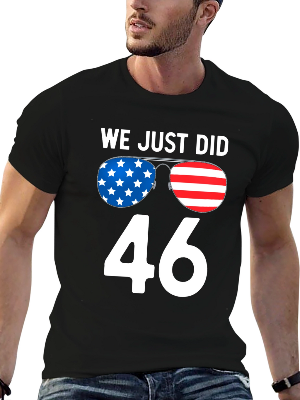 We Just Did 46 T-Shirt Patriotic Design