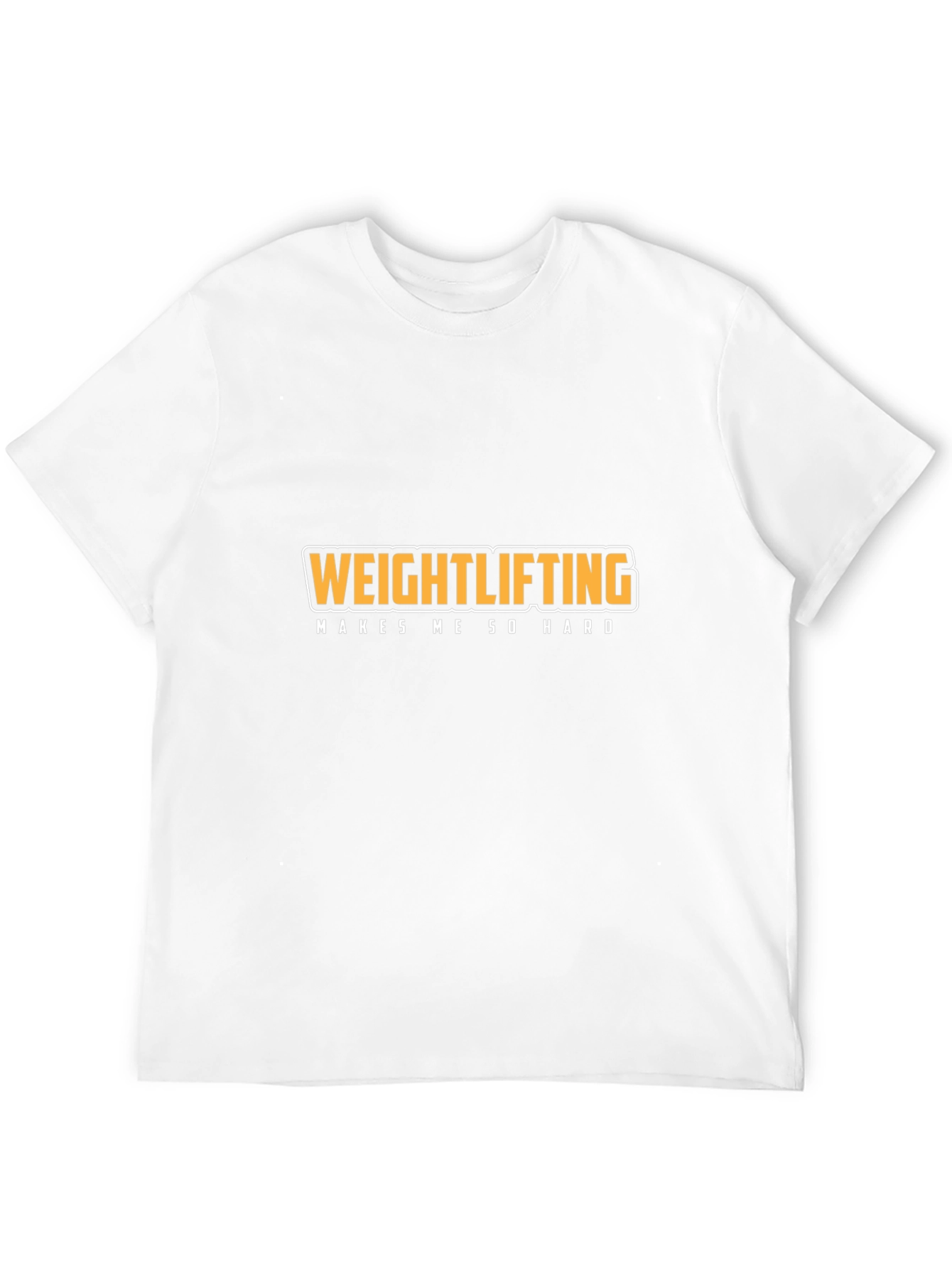 Weightlifting Makes Me So Hard Black T-Shirt