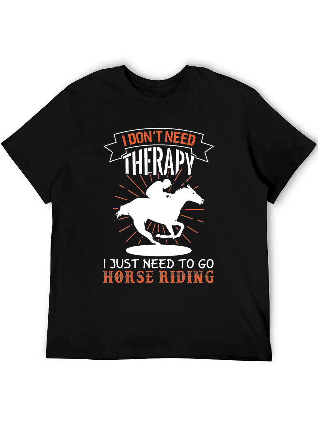 Horse Riding Therapy T-Shirt