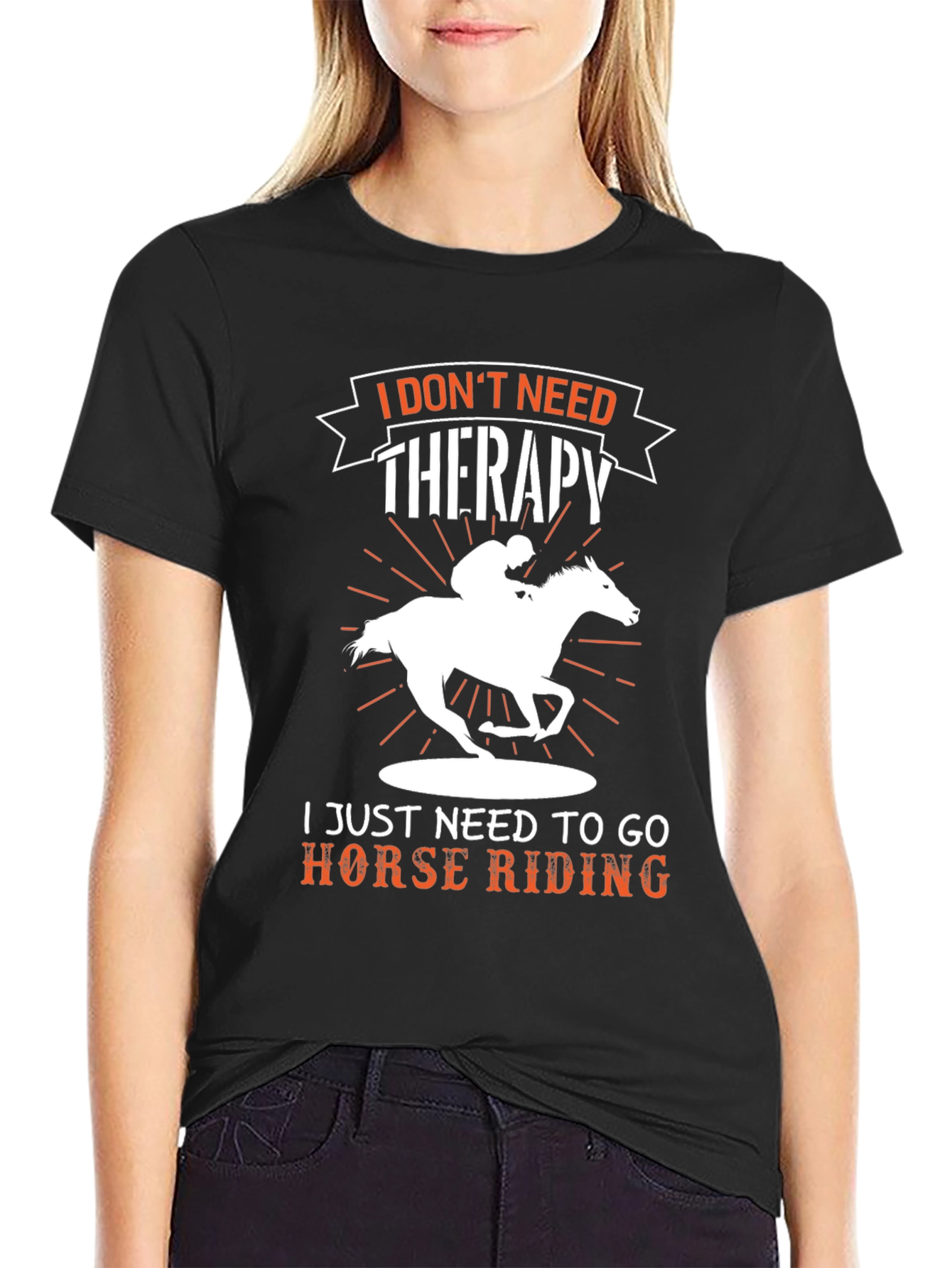 Horse Riding Therapy T-Shirt