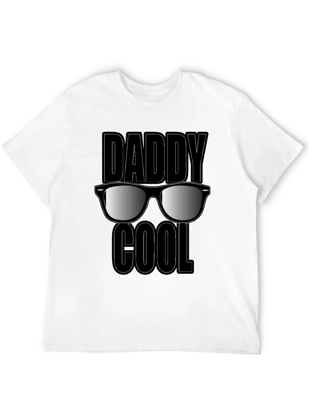 Daddy Cool Graphic T-Shirt - Black