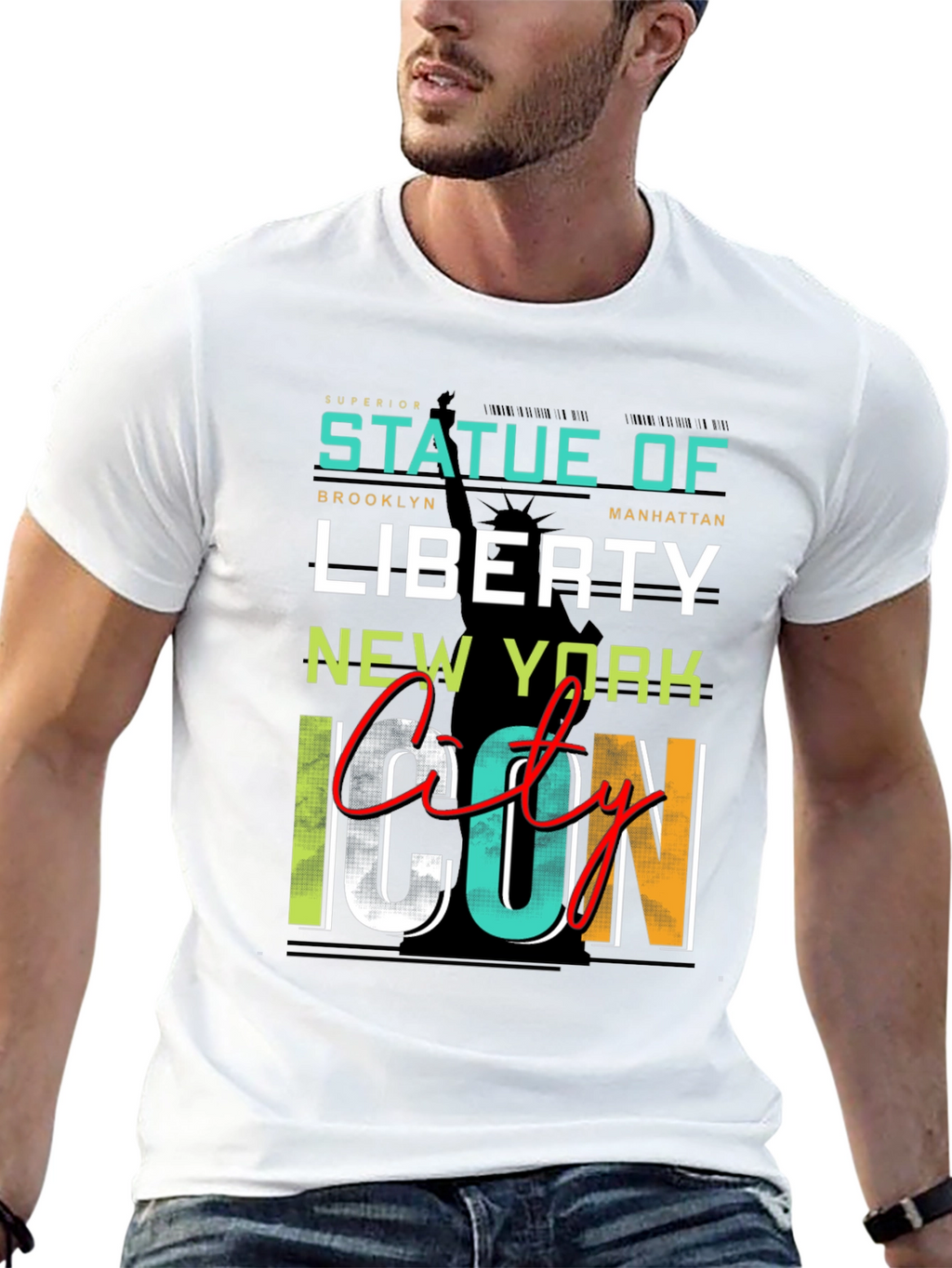 Statue of Liberty New York City Icon T-Shirt
