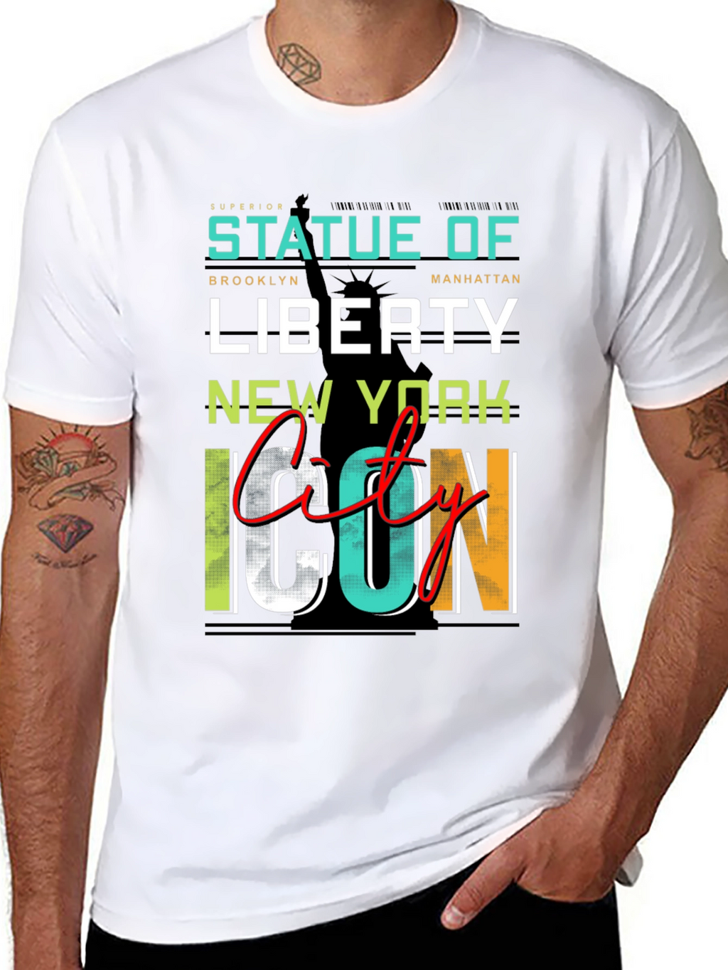 Statue of Liberty New York City Icon T-Shirt