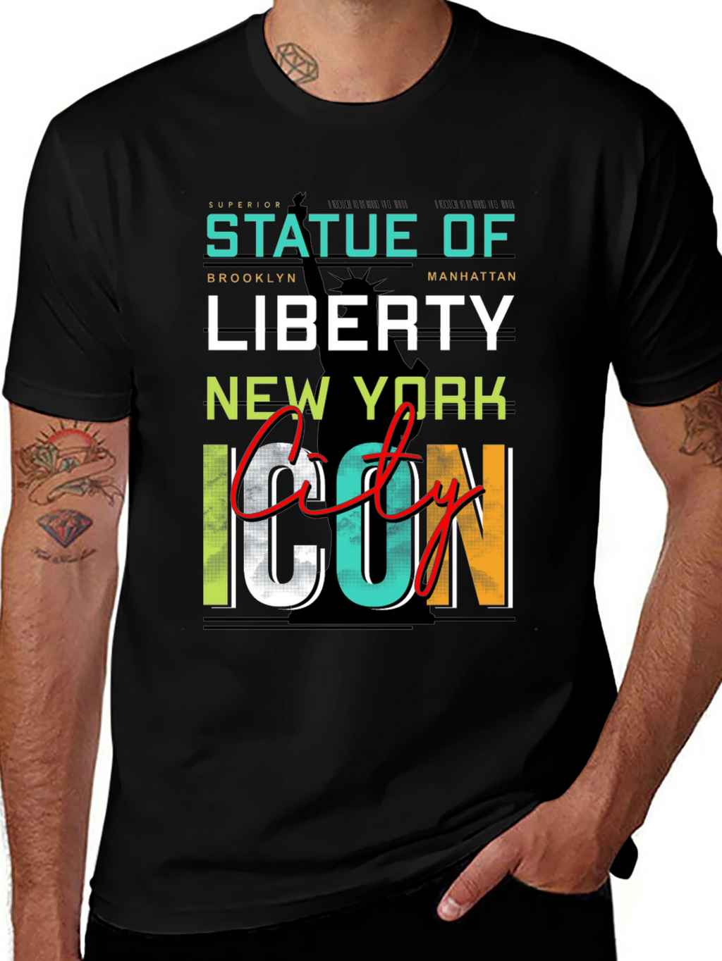 Statue of Liberty New York City Icon T-Shirt