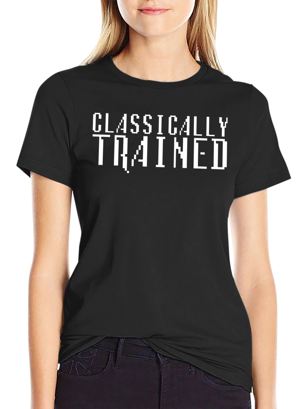 Classically Trained Graphic Tee - Black