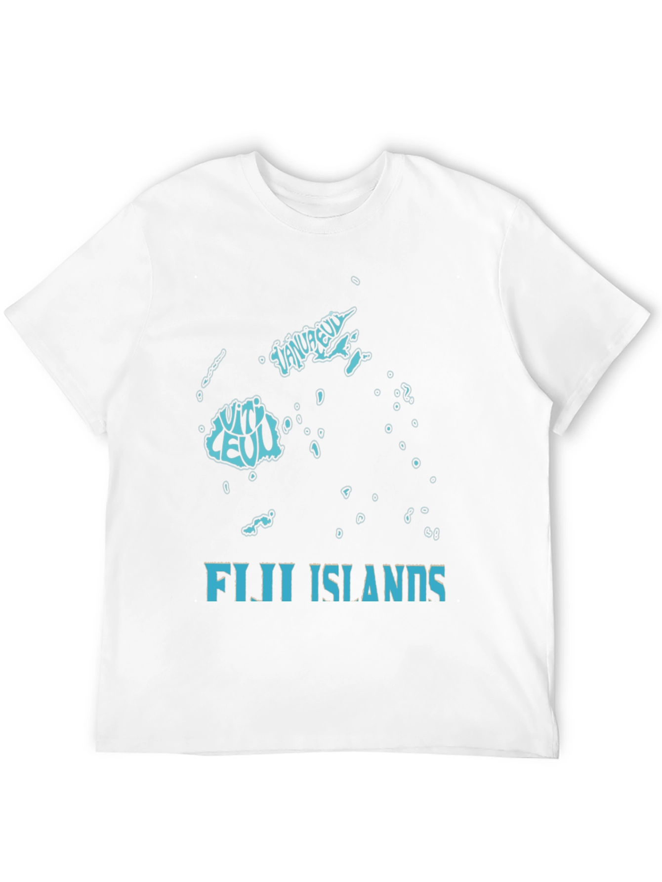Fiji Islands Map Graphic T-Shirt