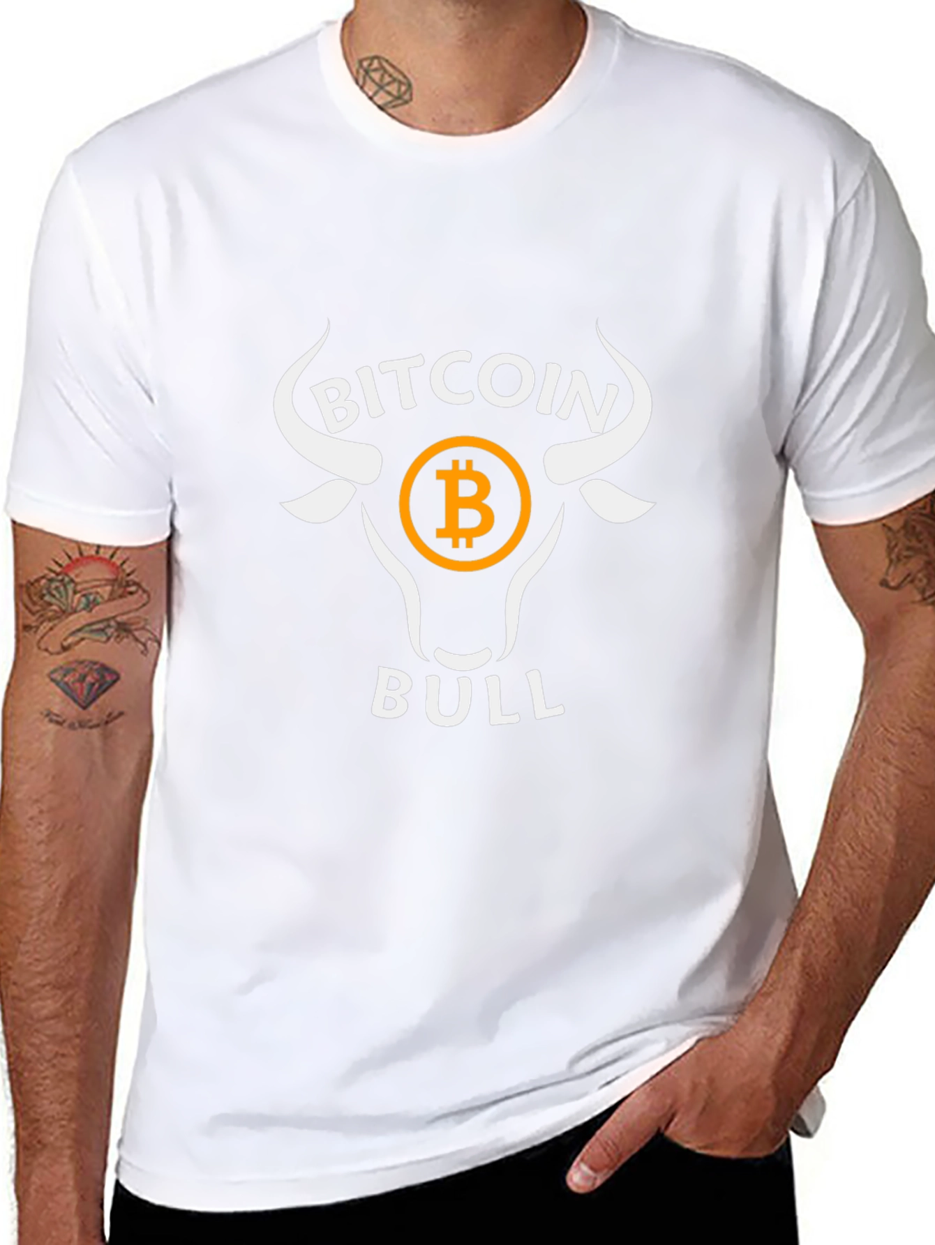 Bitcoin Bull T-Shirt - Crypto HODL Apparel
