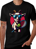 GOAT Tennis Player Graphic Tee