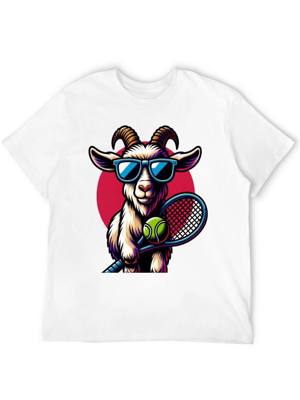GOAT Tennis Player Graphic Tee