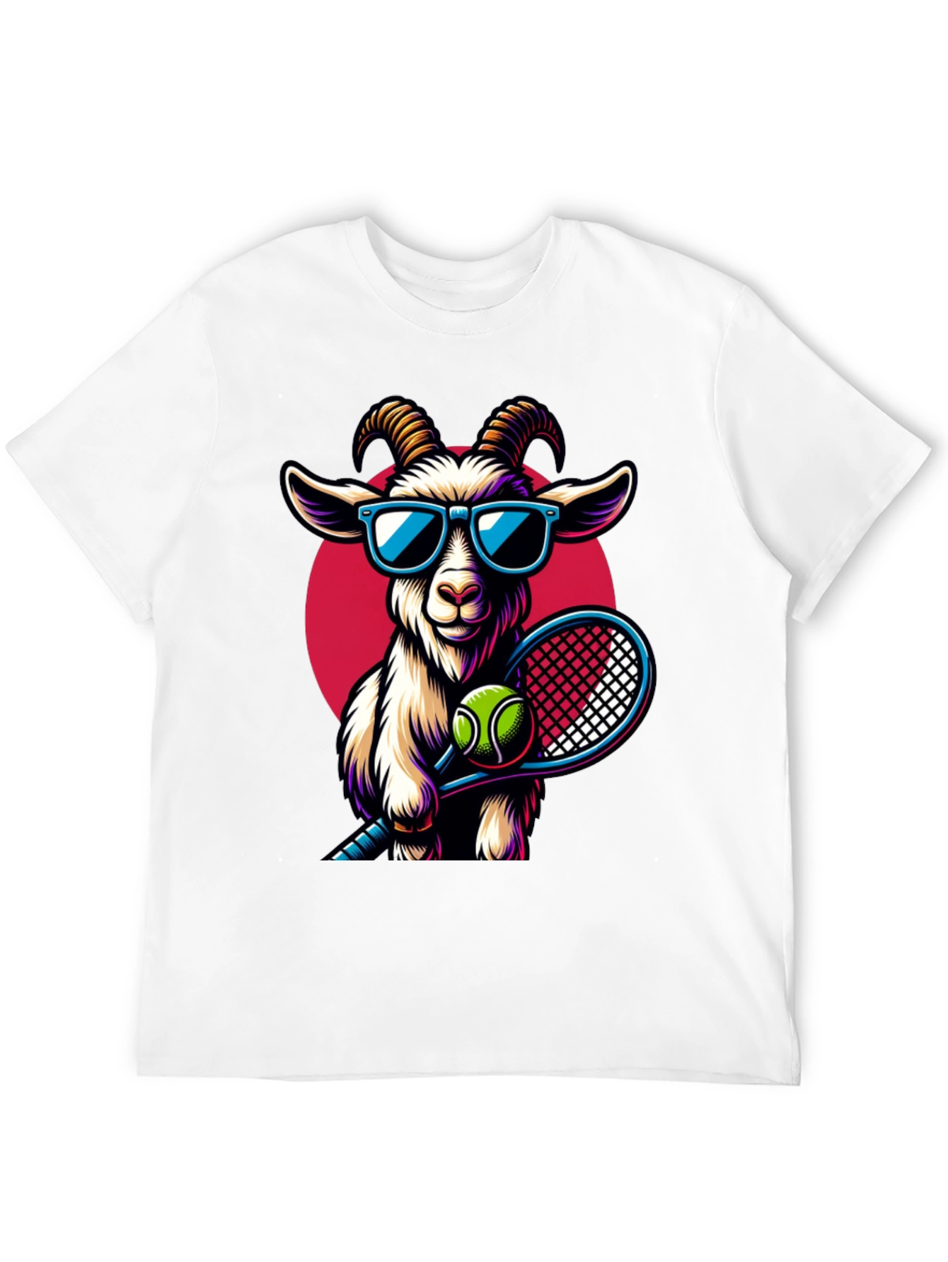 GOAT Tennis Player Graphic Tee